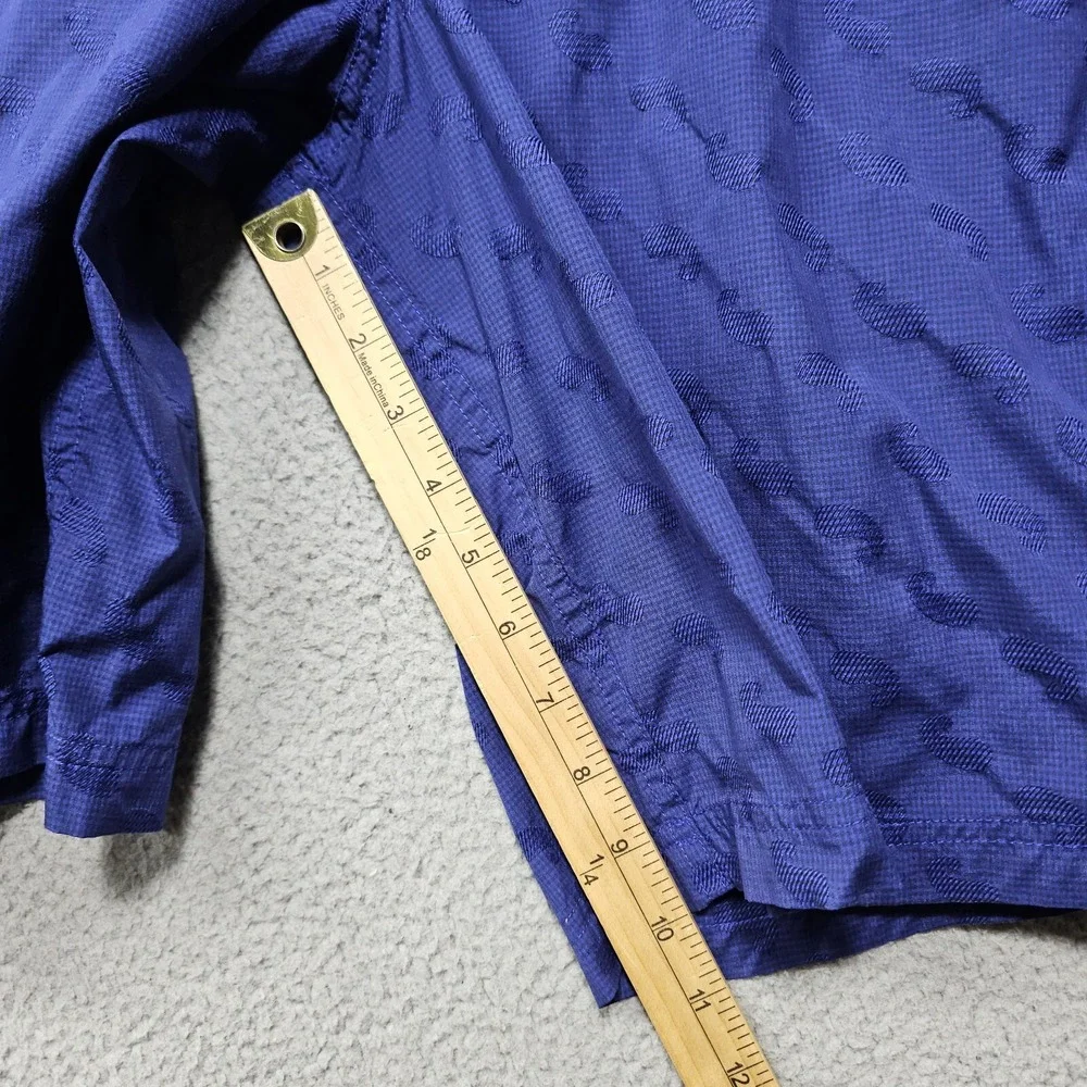 Lululemon Shorts Mens 29 Blue Paisley Jacquard Athletic Chino 10